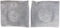 Hohenmölsen 1 Pfennig Hohenmölsen, 1 Pfennig, einseitiger Bleiabschlag (Klippe) -