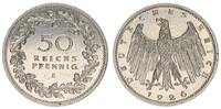 Deutschland / WEIMAR / PROBEPRÄGUNG 50 Pfennig WEIMAR 50 Pfennig Gestaltungsprobe von Hörnlein Kupfer-Nickel, vz-st -
