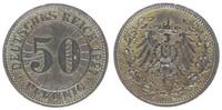 Deutschland / WEIMAR / PROBEPRÄGUNG 50 Pfennig WEIMAR 50 Pfennig Gestaltungsprobe RS.Stempel der 1/2Mark J.16 ss-vz -