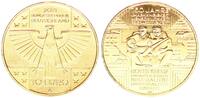 Deutschland / Eurowährung 10 Euro 150 Jahre Rotes Kreuz 2013 Münzzeichen A 10 Euro 150 Jahre Rotes Kreuz 2013 Münzzeichen A vergoldet -