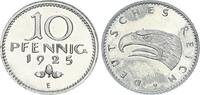 Deutschland / WEIMAR / PROBEPRÄGUNG 10 Pfennig WEIMAR 10 Pfennig Gestaltungsprobe zu J.317 Kupfer-Nickel vz-st -