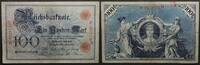 Deutschland 100 Mark 100 Mark Reichsbanknote von 1898 -