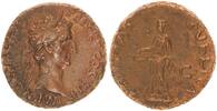Antike / Römische Kaiserzeit / Nerva As Nerva As mit Rückseitendarstellug Libertas n.l. stehend -