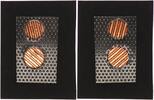 Deutschland BRD 1 und 2 Pfennig BRD 1 + 2 Pfennig 2001 A in Folie, komplett entwertet (2) -