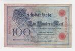 Deutschland 100 Mark 100 Mark Reichsbanknote von 1898 -