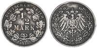 Deutsches Kaiserreich 1/2 Mark 1918 G Halbe Mark - Silber ss-vz 83.67 元 含税 ＋  74.89 元 运费
