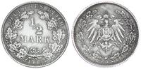 Deutsches Kaiserreich 1/2 Mark 1918 G Halbe Mark - Silber (4) ss-vz 83.67 元 含税 ＋  74.89 元 运费
