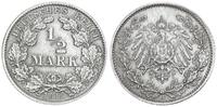 Deutsches Kaiserreich 1/2 Mark 1918 J Halbe Mark - Silber (1) fast vz 50.20 元 含税 ＋  74.89 元 运费