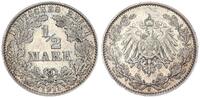 Deutsches Kaiserreich 1/2 Mark 1911 J Halbe Mark - Silber ss-vz 142.24 元 含税 ＋  74.89 元 运费