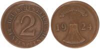 Deutschland / Weimar 2 Pfennig 1924 F Weimar 2 Renten Pfennig 1924 F Feh... 250.24 元 含税 ＋  74.66 元 运费