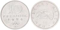 Deutschland / WEIMAR / PROBEPRÄGUNG 10 Pfennig WEIMAR 10 Pfennig Gestaltungsprobe zu J.317 in Silber !!! vz-st, mattiert -