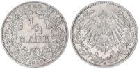 Deutsches Kaiserreich 1/2 Mark 1914 J 1/2 Mark Silber - 1914 J Deutsches... 117.14 元 含税 ＋  74.89 元 运费
