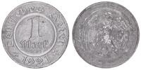 Deutschland / WEIMAR / PROBEPRÄGUNG 1 Mark WEIMAR 1 Mark 1921 A Schaaf 301aG2 Eisen, sehr selten, -