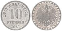 Deutschland / Kaiserreich 10 Pfennig Kaiserreich äußerst seltene Probe Schaaf 298G7 10 Pfennig 1915 A Cu-Ni -