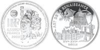 Frankreich 6.55957 Francs Frankreich 6.55957 Francs 2000 Ag Stilrichtung der europäischen Architektur -
