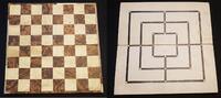 3. Reich Spiel Schach / Mühle Brett Für Front und Heim -