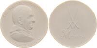 Deutschland / Meissen Meissner Porzellanmedaille Medaille: Meissen, Papst Paul VI. -