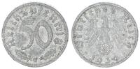Deutschland / Drittes Reich 50 Pfennig Drittes Reich 50 Pfennig Aluminium 1939 G seltenes Münzzeichen -