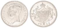 Belgien 20 Francs Belgien 20 Francs 1934 König Albert vz-prfr. -