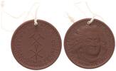 Deutschland Meissen Porzellan Medaille Meissen Porzellan Medaille Bergakademie Freiberg -