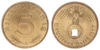 Deutschland / Drittes Reich 5 Pfennig Drittes Reich 5 Pfennig 1937A -