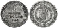 Hessen Kassel - Kurfürstentum 1/6 Taler Wilhelm II und Friedrich Wilhelm -