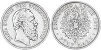 Kaiserreich Württemberg 5 Mark König Karl -