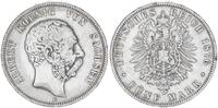 Deutsches Kaiserreich - Sachsen 5 Mark 5 Reichsmark König Albert (5) -