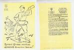 3.Reich Propaganda Flugblatt / Passierschein Russisches Flugblatt Front Nachrichten - Propaganda gegen das Dritte Reich -