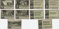 Deutschland / Harz-Benneckenstein Lot: 5, 10, 25, 50, 75Pfennig-Scheine Deutschland / Harz-Benneckenstein, Lot: 5,10,25,50,75Pfennig -