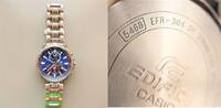 Japan, HERREN ARMBANDUHR, HERREN ARMBANDUHR CASIO-Edifice-5468, Quartz,Metallarmband, gute Funktion, 2015, -