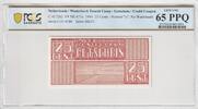 Netherlands 25 Cents Niederlande / Drittes Reich - Konzentrationslager Westerbork 25 Cent Gutschein -