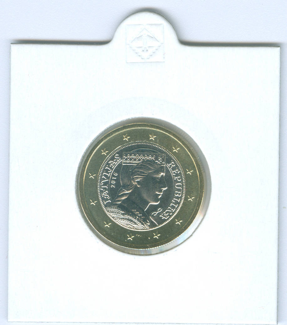 1 euro 2015 lettland ch unc