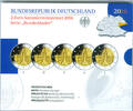 Bundesrepublik Deutschland 5 x 2 Euro Gedenkmünzenset - Dresdner Zwinger -