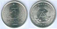 DDR 5 Pfennig -