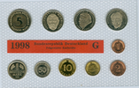 Bundesrepublik Deutschland 12,68 DM DM-Kursmünzensatz -