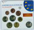 Bundesrepublik Deutschland 5,88 Euro Euro-Kursmünzensatz -