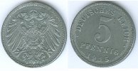 Ersatzmünzen 1. Weltkrieg 5 Pfennig -