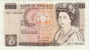 Angleterre 10 Pounds Angleterre 10 Pounds 1988 -