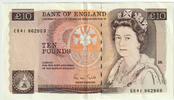 Angleterre 10 Pounds Angleterre 10 Pounds 1988 -