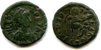 Antike VERY rare AE2 of Leo w/SALVS RPVRLCA, Constantinople mint, Roman Em -
