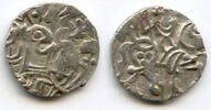 Mittelalter drachm Silver Samanta Deva (ca. 850-970 AD), Shahi Kings of Kabul and Gandhara -