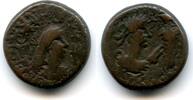 Antike Bronze stater of Radamsades with the bust of Licinius holding an ea -