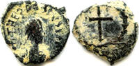 Antike Extremely rare (R4) AE4 of Theodosius II from Thessalonica, Roman E -