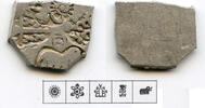 Antike 345-323 BC v. Chr. Nice silver karshapana, Nanda period (ca.345-3... 235.00 元 含税 ＋  -7.13 元 运费