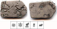 Antike 345-323 BC v. Chr. Silver punch karshapana, period of Mahapadma N... 277.79 元 含税 ＋  -7.13 元 运费