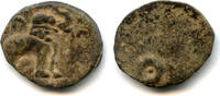 Antike potin Nice karshapana, King Satakarni I/II, c.70-25 BC, Satavahana Empire, India -