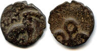 Antike potin Nice karshapana, King Satakarni I/II, c.70-25 BC, Satavahana Empire, India -