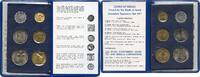 Weltmünzen Coins of Israel 6-coin official mint set, 1971, Israel - KM#MS14 -