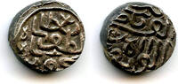 Mittelalter Silver tanka of Mahmud Shah III , Gujarat Sultanate, India (G#418) -